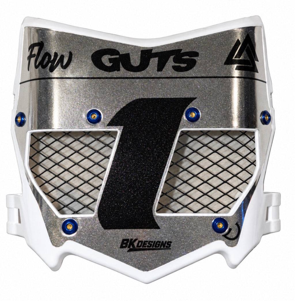 Titanium Vented Motocutz Plate