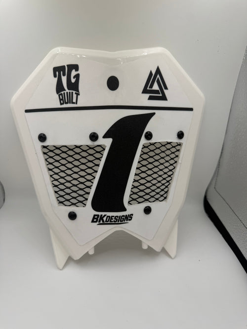 ETM RTR VENTED PLATE (White)